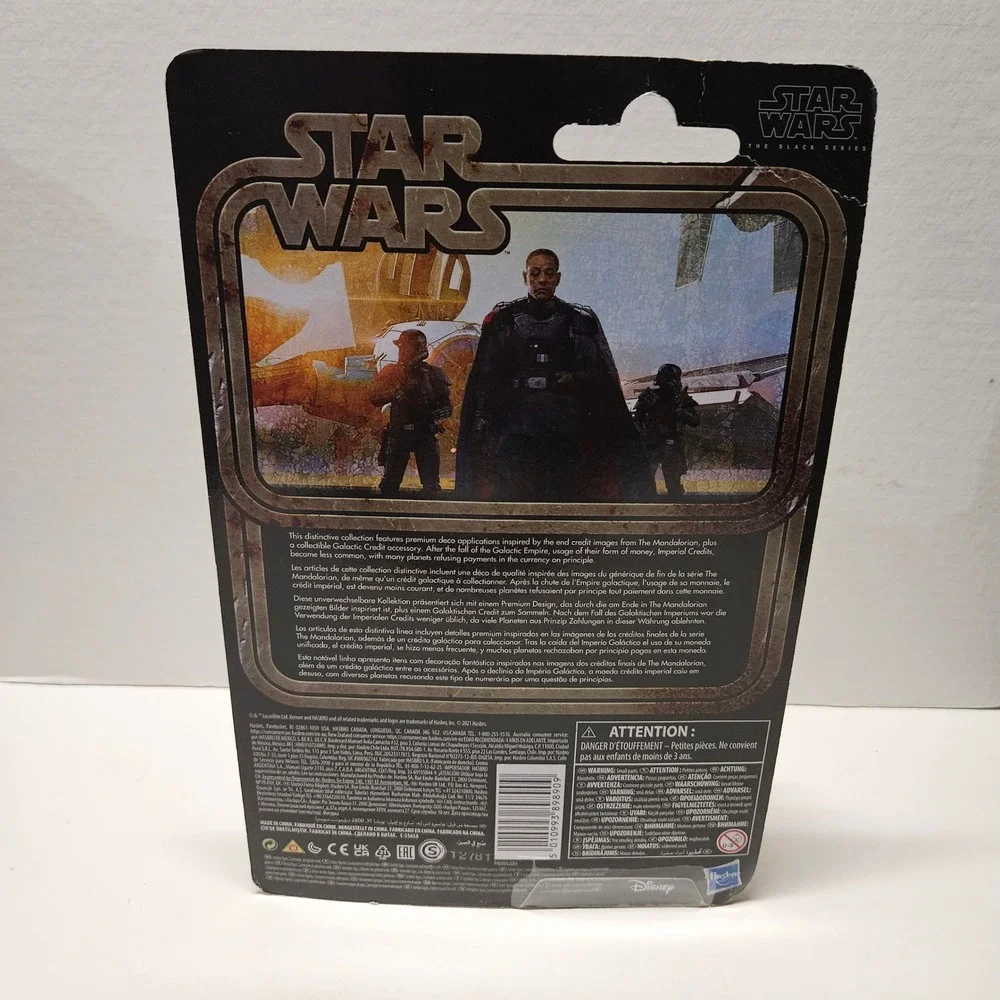 Star Wars The Black Series Moff Gideon Credit Collection Mandalorian Figure